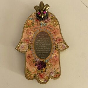 Michal Negrin hamsa wall decor